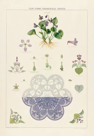 Violet by Grace Carter, 1874 — digital art print download