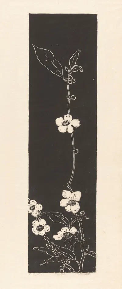 Theebloesem by Johannes Frederik Engelbert ten Klooster, 1930 — digital art print download