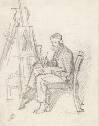 Self Portrait by George John Pinwell — digital art print download