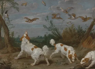 Partridge Hunt by Paul de Vos — digital art print download