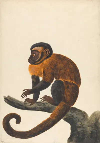 A Capuchin by Peter Paillou the younger — digital art print download