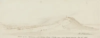 Sketch of the Appearance of the Russian Army, 152,000 Men at the Grand Review, September 10, 1815 by Джеймс Паттисон…