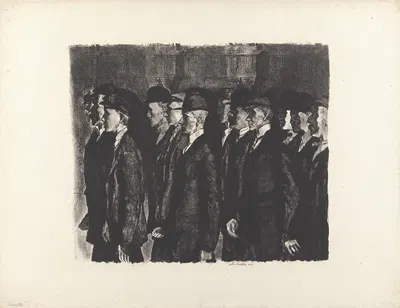 Recruits by John Copley, 1915 — digital art print download