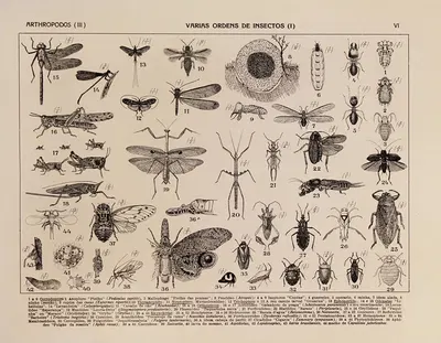 Atlas da Fauna do Brasil Pl.06 by Rodolpho von Ihering, 1917 — digital art print download