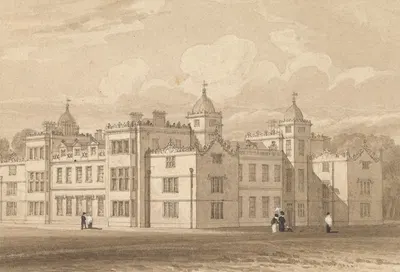 Charlton House, Wiltshire by John Preston Neale — digital art print download