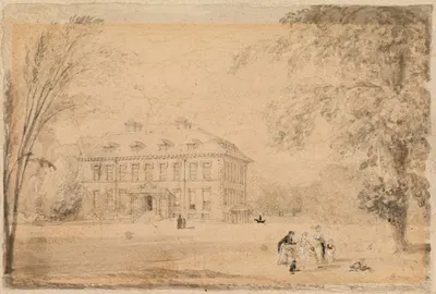 Kingston Lacy, Dorset by John Preston Neale — digital art print download