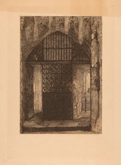 In Westminster Abbey by Джон Уильям Инчболд — digital art print download