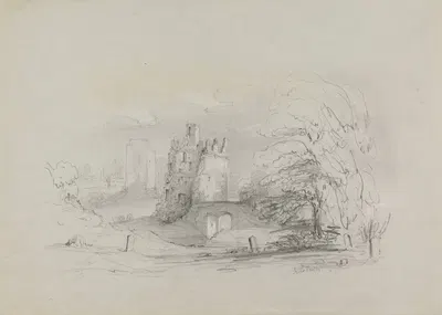 Kells Priory by Mary Darby — digital art print download