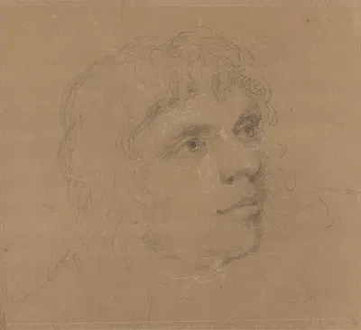 John Flaxman by Озияс Хамфри, 1778 — digital art print download