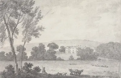Saltram, Lord Boringdon's House at Plymouth by Richard Cooper the Younger — digital art print download
