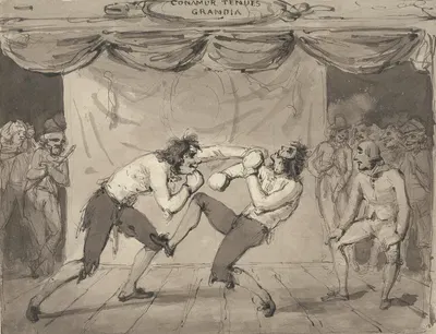 Polite Amusement of Brute Beasts at the Lyceum by Самуэль Коллингс — digital art print download