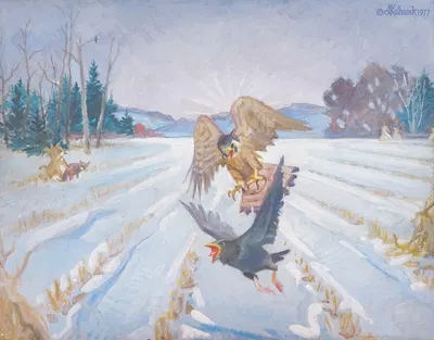 Kestrel's Quarry by Джеймс С. Кулханек, 1977 — digital art print download