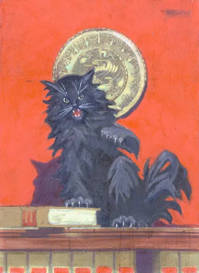 The Outlaw by Джеймс С. Кулханек, 1973 — digital art print download