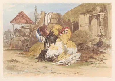 Fire by Charles Harvey Weigall, 1839 — digital art print download