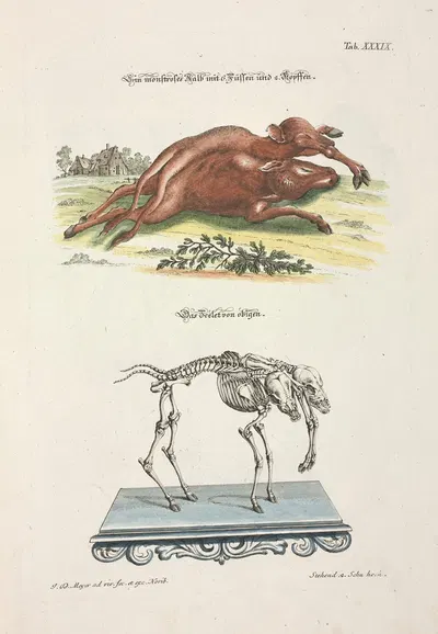 Angenehmer und nützlicher Zeit-Vertreib Pl.039 by Johann Daniel Meyer, 1748 — digital art print download