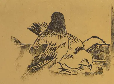 Les pigeons by Анри-Шарль Герар, 1892 — digital art print download