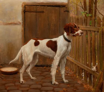 Checking on the puppies by Артур Уордл — digital art print download