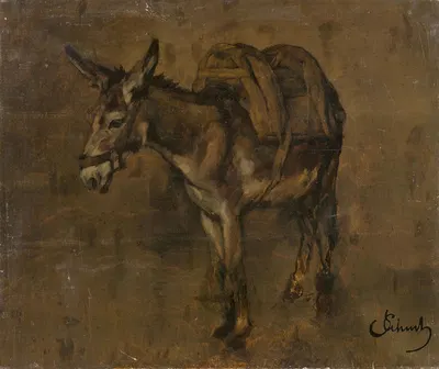 Esel by Карл Шух — digital art print download