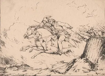 Charge by Сэр Роберт Керр Портер, 1803 — digital art print download