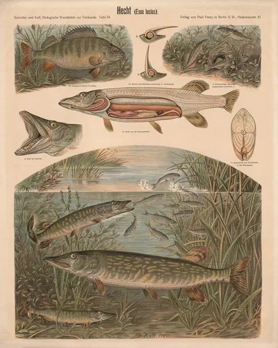 Pike by Albert Kull — digital art print download