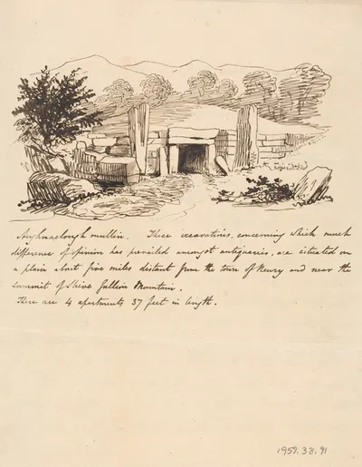 Tumulus near Newry by Thomas Crofton Croker — digital art print download