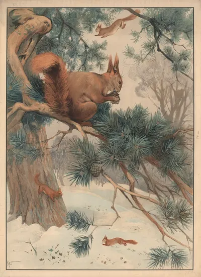 Egern by Karl Wagner, 1910 — digital art print download