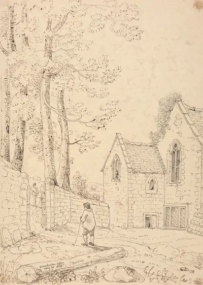 Crewkerne Abbey, 24 May 1833 by Томас Хастингс, 1833 — digital art print download