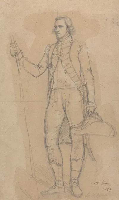 Study of Sir Alexander Allan by Thomas Hickey, 1799 — digital art print download
