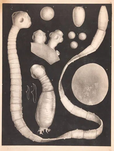 Organisms by Isaac Wilhelm Tegner, 1885 — digital art print download