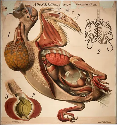 Pigeon by Paul Pfurtscheller, 1904 — digital art print download
