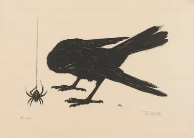 Kauw by Иоганнес Фредерик Энгельберт тен Клоостер, 1922 — digital art print download