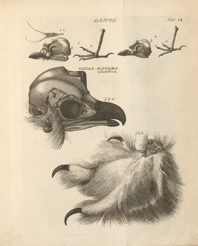 Stemmata avivm (Bird Genealogy) Pl.10 by Якоб Теодор Кляйн, 1759 — digital art print download
