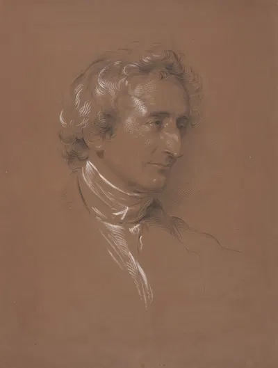 Rev. Charles Forster by William Haydon Fuge — digital art print download