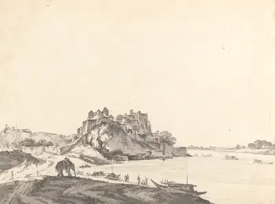 Оригинальные рисунки для Choix de Vues de L'Inde и других, пл.04 by Уильям Ходжес, 1780-1788 — digital art print download