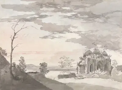 Оригинальные рисунки для Choix de Vues de L'Inde и других, пл. 16 by Уильям Ходжес, 1780-1788 — digital art print download