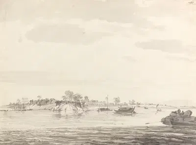 Оригинальные рисунки для Choix de Vues de L'Inde и других, пл. 18 by Уильям Ходжес, 1780-1788 — digital art print download