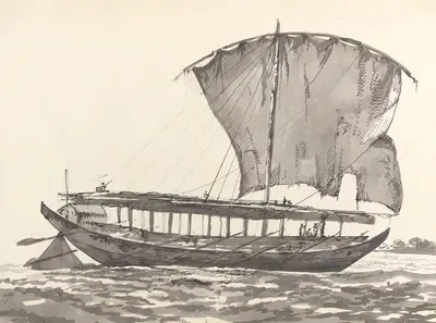Оригинальные рисунки для Choix de Vues de L'Inde и других pl.30 by Уильям Ходжес, 1780-1788 — digital art print download