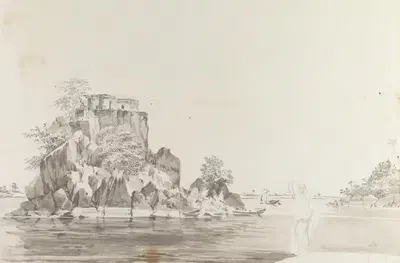 Оригинальные рисунки для Choix de Vues de L'Inde и других, пл. 36 by Уильям Ходжес, 1780-1788 — digital art print download