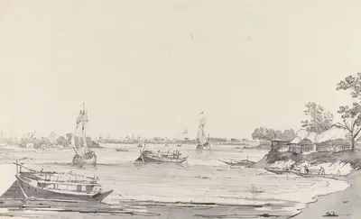 Оригинальные рисунки для Choix de Vues de L'Inde и других, пл. 52 by Уильям Ходжес, 1780-1788 — digital art print download