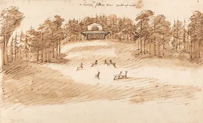 Design for a Pavilion in a Deer Park by William Kent — digital art print download