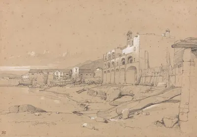 Castallemare by William Leighton Leitch, 1836 — digital art print download