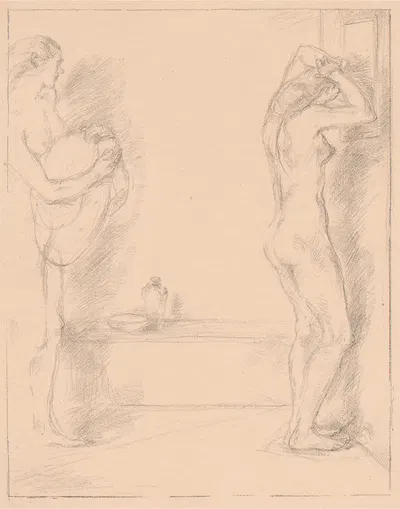 A Dressing Room by Чарльз Хаслвуд Шеннон, c.1895 — digital art print download