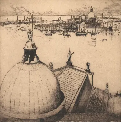Venice from the Campanile by Edward Millington Synge — digital art print download