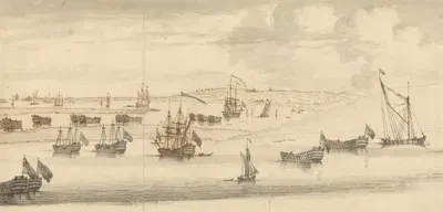 Hulks in the Medway by Фрэнсис Суэйн — digital art print download