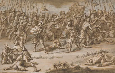 Illustration to the Iliad by John Michael Rysbrack — digital art print download