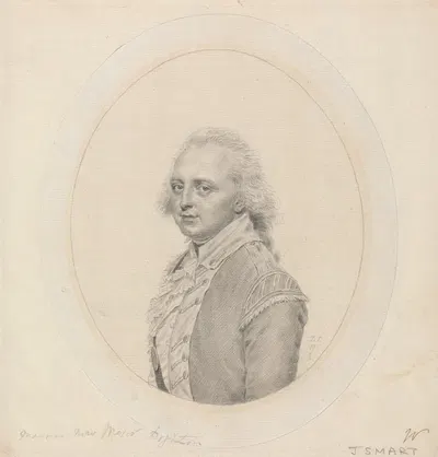 Portrait of Lt. John Dighton by Джон Смарт, 1791 — digital art print download