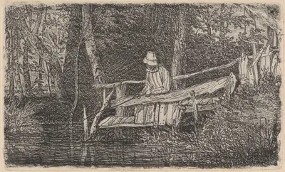 The Footbridge by Джозеф Стэннард — digital art print download