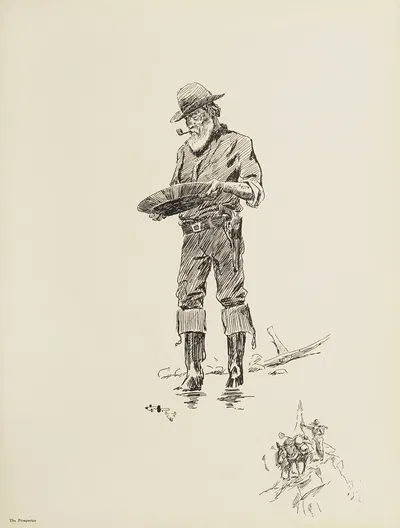 The Prospector by Шарль Марион Рассел, 1900 — digital art print download