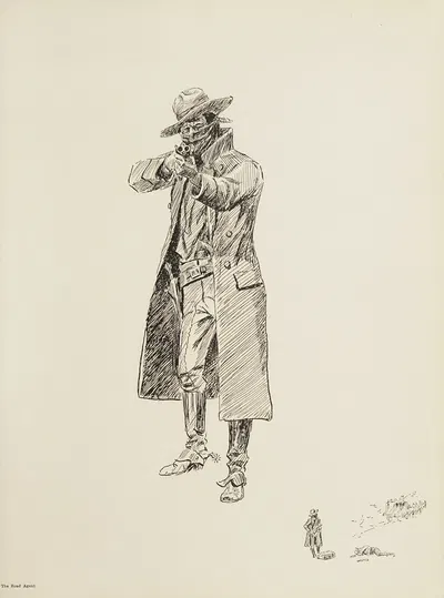 The Road Agent by Шарль Марион Рассел, 1900 — digital art print download