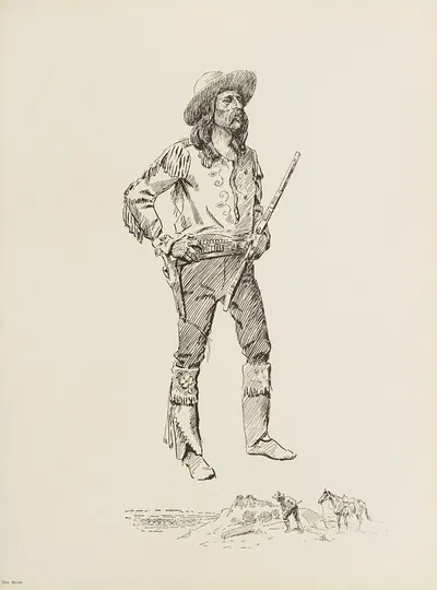 The Scout by Шарль Марион Рассел, 1900 — digital art print download